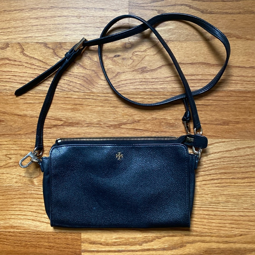Tori Burch Black Crossbody Purse